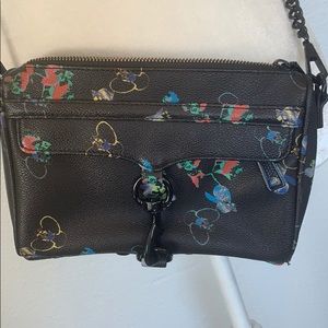 Rebecca Minkoff black leather crossbody bag